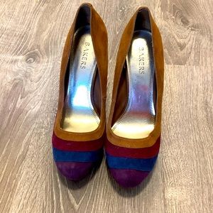 Bakers Suede Pumps - multicolor - 8.5